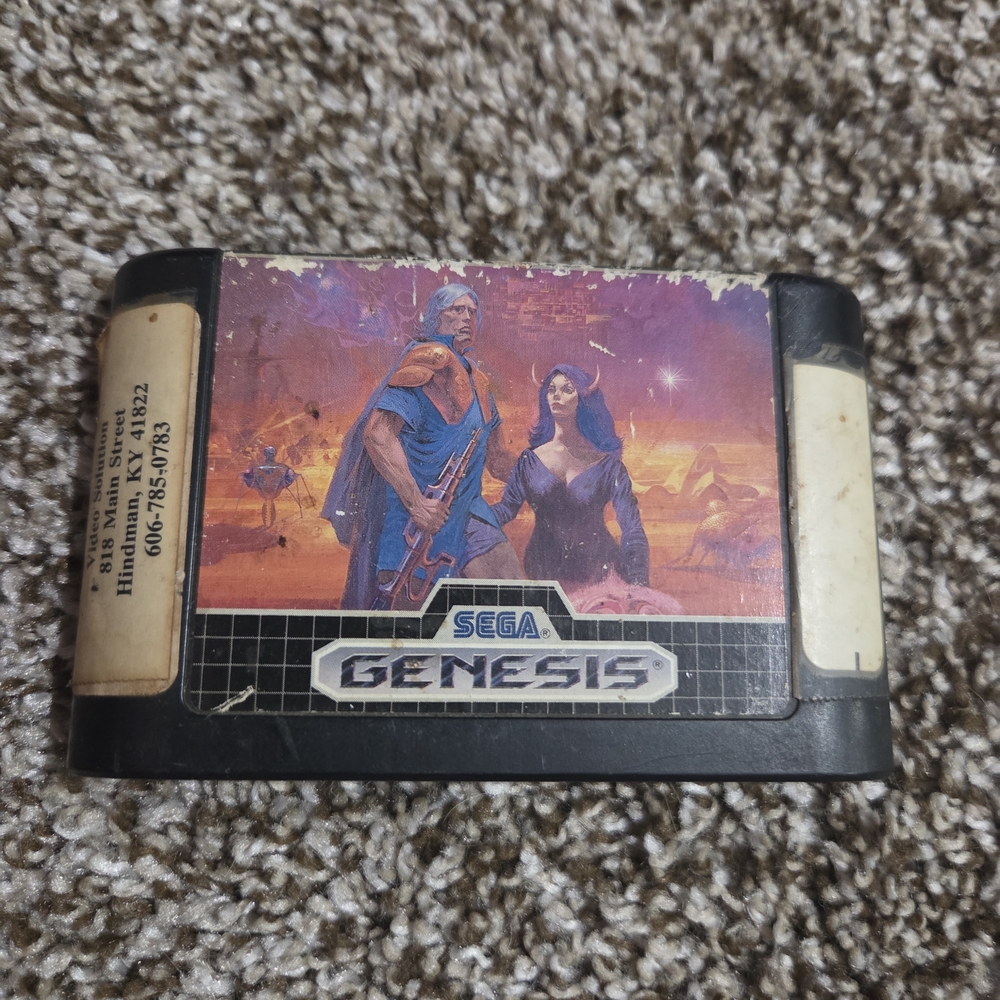 Phantasy Star II Game For Sega Genesis